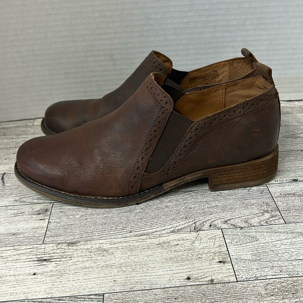 Josef Seibel brown leather ankle shoe women’s (38) 7.5